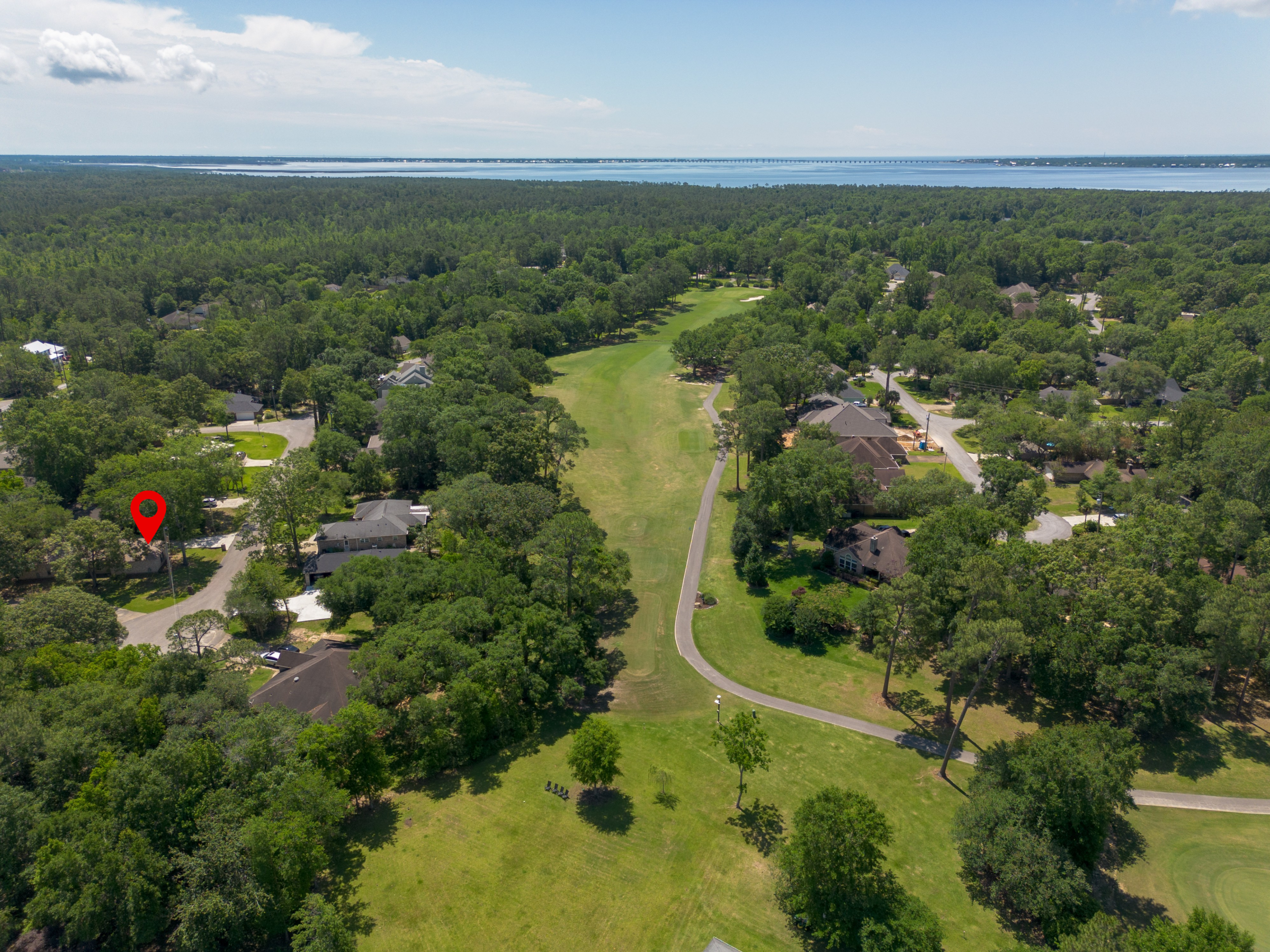 Golf Community Home Photography in Diamondhead, Mississippi