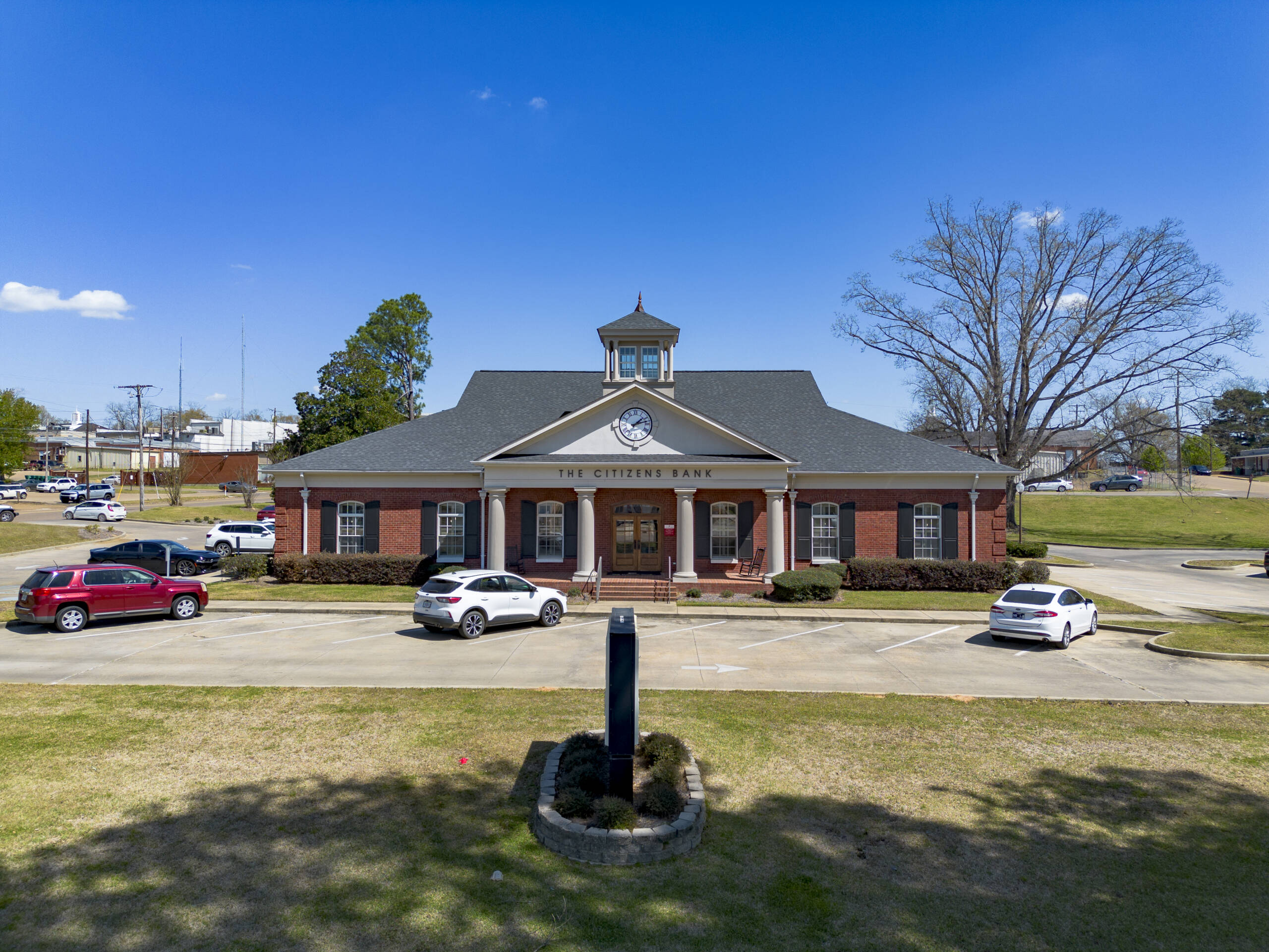 Citizens Bank Commercial Property Photography in Carthage, Mississippi